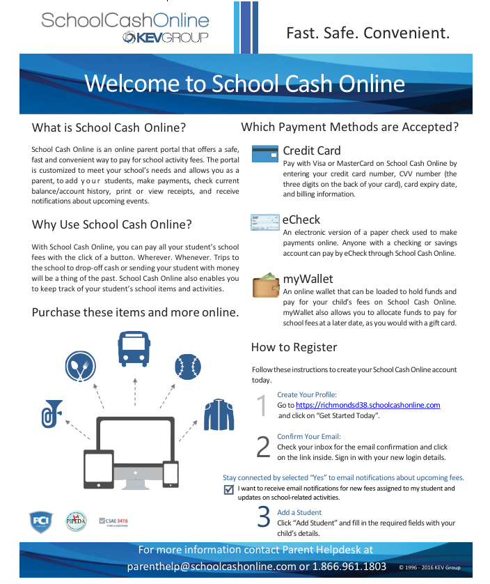 School Cash Online École Secondaire Hugh McRoberts Secondary School